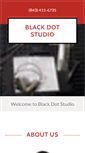 Mobile Screenshot of blackdotstudio.com